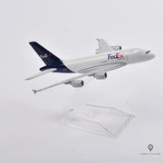 Maquette Avion Airbus A380 - Fed Ex | Esprit-Aviation