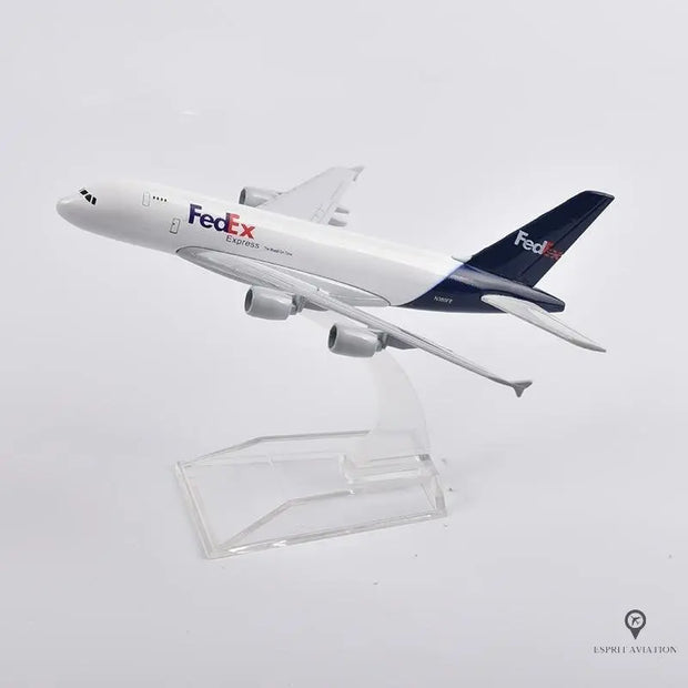 Maquette Avion Airbus A380 - Fed Ex | Esprit-Aviation