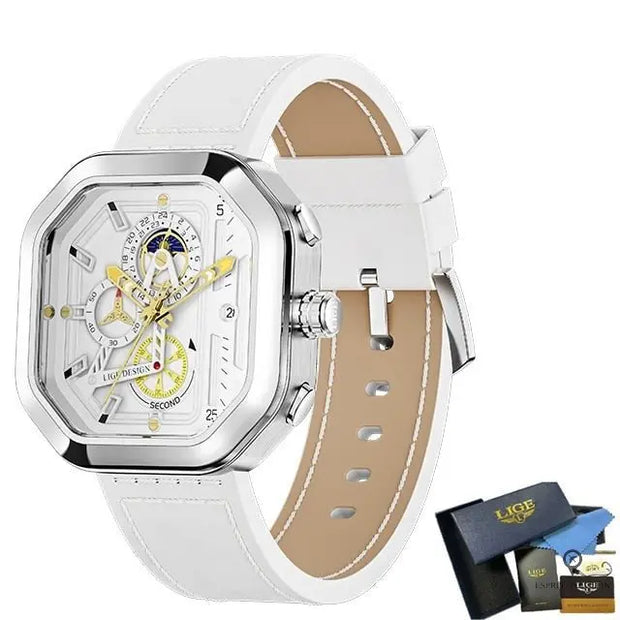 Montre Aviateur Buckle Lige Esprit-Aviation