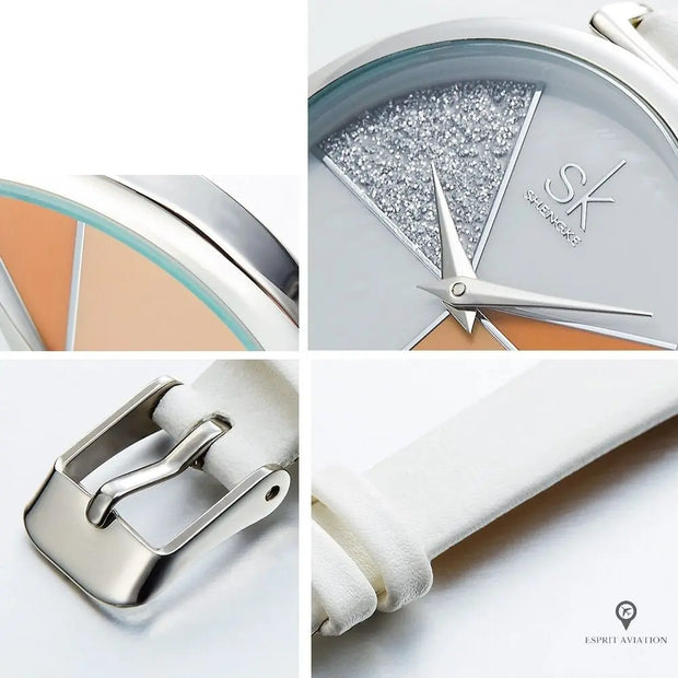 Montre Aviateur Buckle pour Femme | Esprit-Aviation