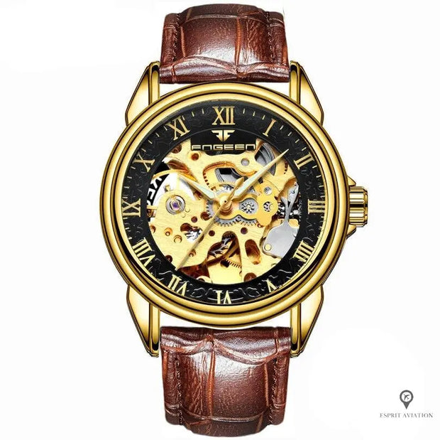 Montre Aviateur Hardlex Squelette | Esprit-Aviation