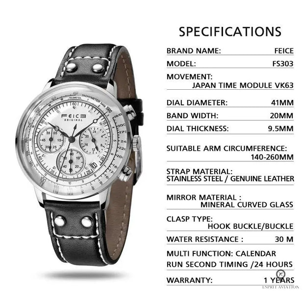 Montre Aviateur Hardlex Vintage | Esprit-Aviation