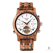 Montre Beluchi en Bois Esprit-Aviation
