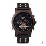 Montre Beluchi en Bois Esprit-Aviation