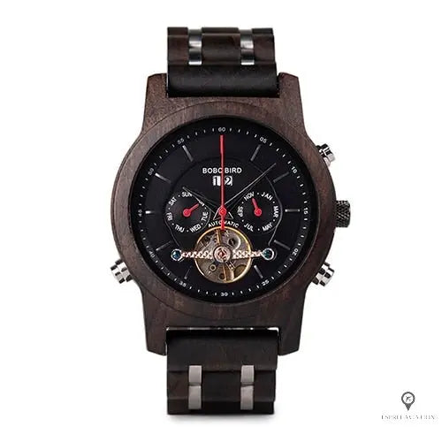 Montre Beluchi en Bois Esprit-Aviation