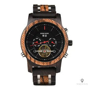 Montre Beluchi en Bois Esprit-Aviation