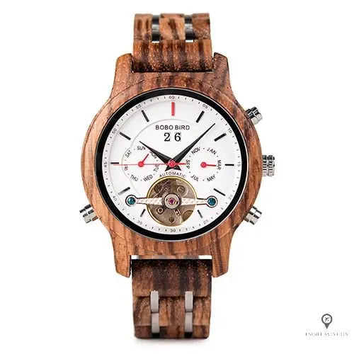 Montre Beluchi en Bois Esprit-Aviation