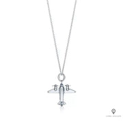 Pendentif Avion Argent | Esprit-Aviation