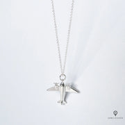 Pendentif Avion Argent | Esprit-Aviation