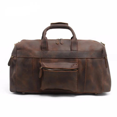 Sac de Voyage en Cuir Brut (grand format) | Esprit-Aviation