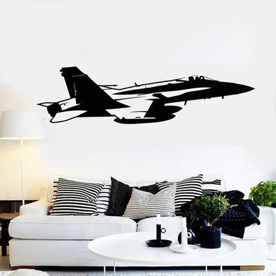 Sticker Mural Avion  de Chasse | Esprit-Aviation