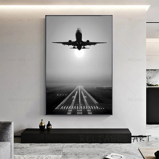 Tableau Avion Décollage | Esprit-Aviation