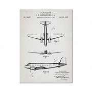 Tableau Avion Vintage | Esprit-Aviation