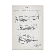 Tableau Avion Vintage | Esprit-Aviation