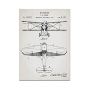 Tableau Avion Vintage | Esprit-Aviation