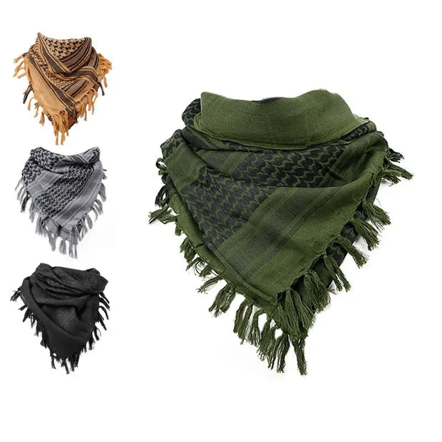 Thick Muslim Shemagh Tactical Desert Arab Scarves Men Women Winter Windy Military Windproof Hiking Scarf Esprit-Aviation