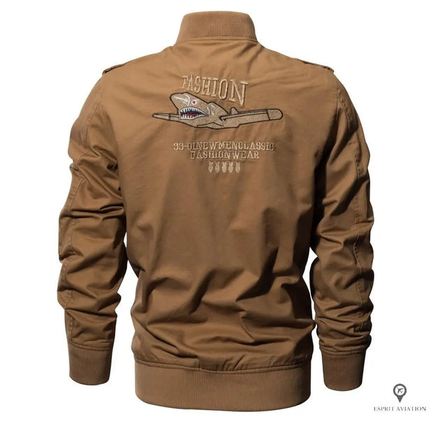 Veste Aviateur Homme<br/> Style Militaire Esprit-Aviation