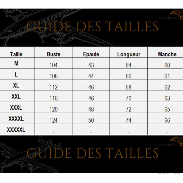 Veste Aviateur Homme<br/> Style Militaire Esprit-Aviation
