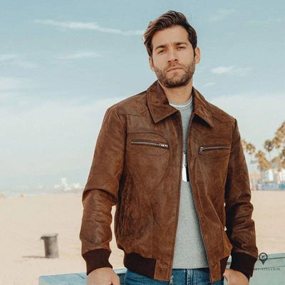 Veste Aviateur Vintage Esprit-Aviation