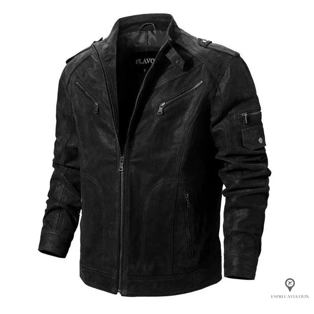 Veste Aviateur cuir Esprit-Aviation